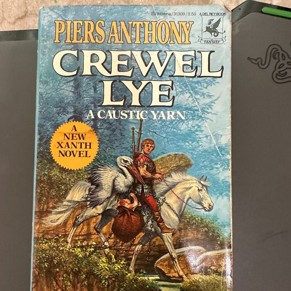 Crewel Lye A Caustic Yarn Vol. 8 by Piers Anthony 1984